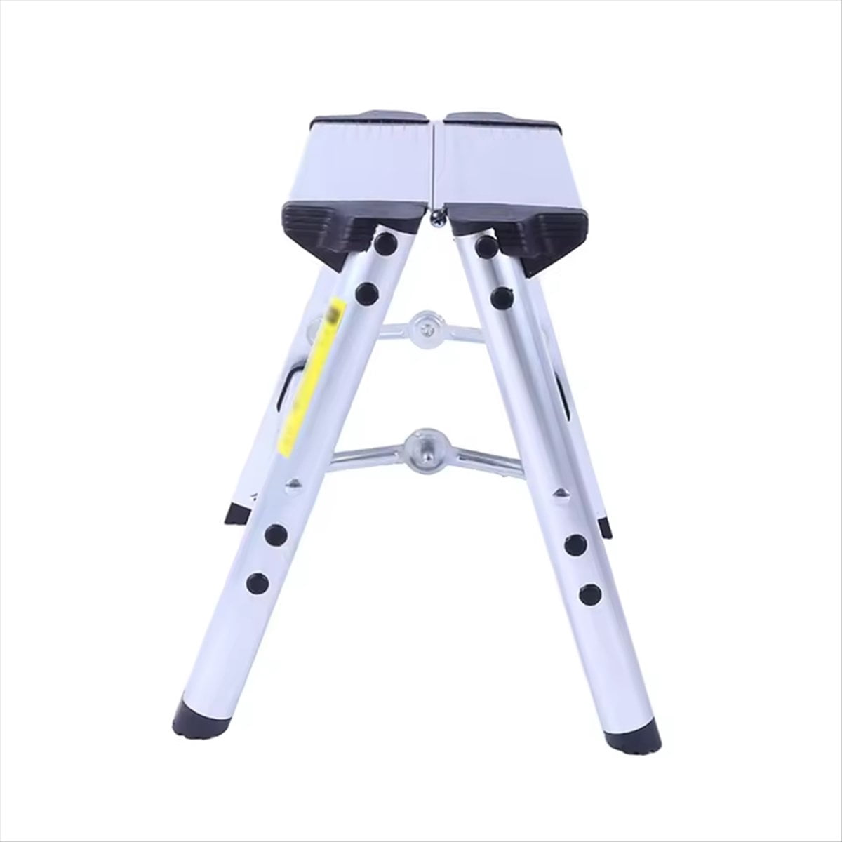 1 Step Stool Folding Ladder Aluminum Alloy Herringbone Ladder Thickened Ladder Stool Portable Home Outdoor Camping Stool