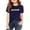 Marine, variante sur FDDMis T-Shirt Blanc Fille Hauts Taille 7-8 T-Shirts Bébé Filles Camisole Vêtements Fille 10 Ans Adolescente Fille 12-14 Ans Filles Taille 4t Vêtements, Marine 6-7 Ans