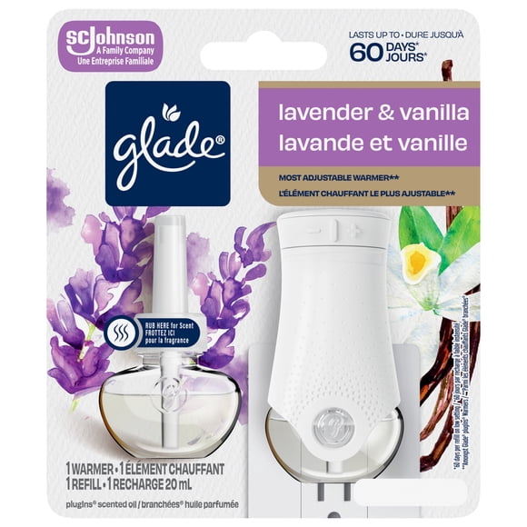Glade Plugins® Air Freshener Oil Refill, Lavender & Vanilla
