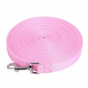 Durable Nylon Dog Leash 15ft, 20ft, 30 ft, 50ft100ft Foot Long, Walking Training Dog Leashes for Medium Large Dogs
