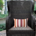 thumbnail image 4 of LSLJS Outdoor Chaise Lounge Waterproof Pillow Cover Striped Printed Headrest Cushion Cushion Cover with Core Pillow, 4 of 7