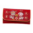 thumbnail image 2 of Elodie Chinese Lunar New Year Red Envelope Gift Envelope PU Leather for Celebration Good Luck, 2 of 8