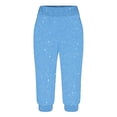 thumbnail image 3 of tarylea Womens Capri Pants Stretchy Drawstring Low Rise Jogger Pants Soft Comfy Lounge Cropped Yoga Pants with Pockets, 3 of 4