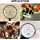 thumbnail image 4 of Jinsinto 12 Pieces Children's Magnifying Glass Insect Child Magnifying Glass Mini Detective Magnifying Glasses Black Magnifying Glass for Kids Portable Plastic Magnifying Reading Magnifier for Classroom Activity Insects Science, 4 of 5