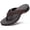 Brown, variant on HOBIBEAR Mens Flip Flop Thong Sandals Indoor and Outdoor(Size 7.5-14Men)