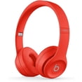 thumbnail image 1 of Casque Supra-Auriculaire Sans Fil Beats Solo3 Remis à Neuf - Puce W1, Bluetooth Classe 1, 40 Heures d'Écoute, Microphone et Commandes Intégrés - (Rouge), 1 of 7