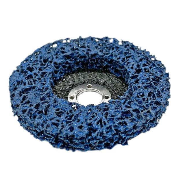 GROWTH TANK Roue de Polissage en Acier Inoxydable 5 Pouces Pièces de Rechange Robustes pour Voiture Bois Métal Bleu