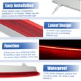 thumbnail image 3 of 3rd Brake Light Compatible For 1 Series 128i 135i M E82 E88 Third High Mount Lamp Rear Stop Warning Light, 3 of 8