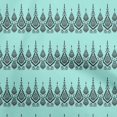 thumbnail image 1 of oneOone Polyester Lycra Aqua Blue Fabric Block Sewing Craft Projects Fabric Prints By Yard 56 Inch Wide, 1 of 5