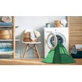 thumbnail image 2 of Ahgly Company Machine Washable Indoor Round Transitional Forest Green Area Rugs, 5' Round, 2 of 7