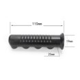 thumbnail image 1 of 2 Pcs Poignées en Caoutchouc pour Brouette, Tubes Ronds Poignées de Remplacement Noires, 1 of 8