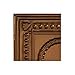 thumbnail image 3 of Fasade Easy Installation Rosette Oil Rubbed Bronze Glue Up Ceiling Tile/ Ceiling Panel (12" X 12" Sample), 3 of 3
