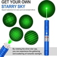 thumbnail image 2 of CHUANK Long Range Green Laser Pointer High Power  Material Upgrade Laser Pointer Pen?2000 Metres Green Lazer Pointer Rechargeable for Hiking Cat Laser Toy Laser Pointer Rechargeable, 2 of 5