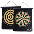 thumbnail image 1 of Magnetic Dartboard Set Safety Iron Dartboard Double-sided Printing Flannel Darts, 1 of 5