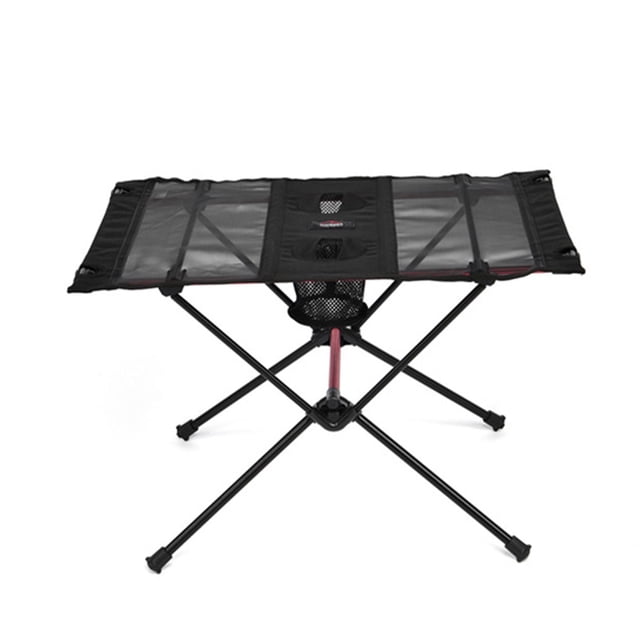 Transemion Table Pliante Portable de Camping avec Porte-Bouteille