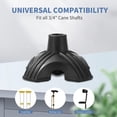 thumbnail image 5 of LoonWear Cane Tips, 3/4 Inch Quad Cane Tip Self Standing Rubber Tips for Walking Canes, Walking Sticks, Folding Canes, 5 of 5