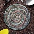 thumbnail image 2 of Angelo Décor Mosaic Pebble Stepping Stone, 10-inch Diameter, 2 of 2