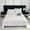 White#8468, variant on Lisbinx Double Brushed Bed Sheet Set, Solid Colour Dormitory Sheet for Twin/Double Beds, Soft Breathable Microfibre, 230 x 220 cm, White