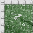 thumbnail image 2 of oneOone Polyester Spandex Green Fabric Asian Japanese Pattern Sewing Craft Projects Fabric Prints By Yard 56 Inch Wide, 2 of 4