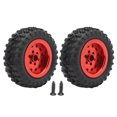thumbnail image 1 of RC Truck Tire, Practical Flexible Durable RC Truck Wheel  For RC Car Supplies For Remote Control Car Modification Red, 1 of 8