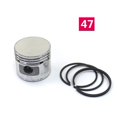thumbnail image 1 of Air Compressor Piston+Piston Rings Parts Air Pump Accessories 42/47/48/51/65Mm, 1 of 7