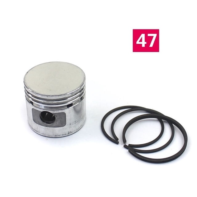 Air Compressor Piston+Piston Rings Parts Air Pump Accessories 42/47/48/51/65Mm
