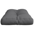 thumbnail image 3 of vidaXL Coussin de Palette Anthracite 80x40x12 cm Tissu, 3 of 5
