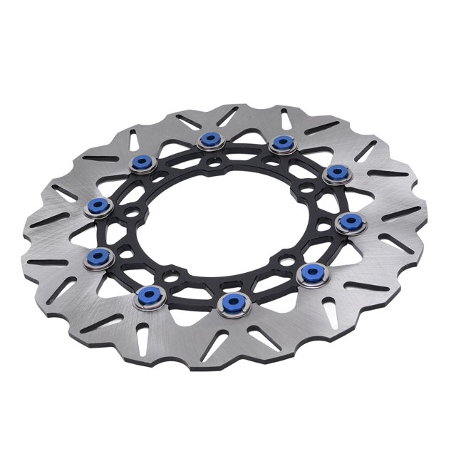 Motorcycle Front Brake Disc Rotor, Front Wheel Brake Disc Rotor, Stainless Steel, Aluminum Alloy, Fits Replacement for Pcx125, Pcx150, Pcx160 with Improved Design, Enhanced