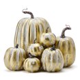 thumbnail image 1 of 7 Pcs Citrouilles Artificielles de Simulation Décoration d'Halloween Récolte Automne Action de Grâce Décoration Maison, 1 of 9