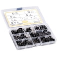 thumbnail image 3 of Starlock Kit d'Assortiment de Rondelles, Fixation 680 Pcs Rondelles Verrouillables M3 M4 M5 M6 M8 M10 M12 Acier Carbone Industriel pour Appareils Ménagers pour Équipements Mécaniques, 3 of 8