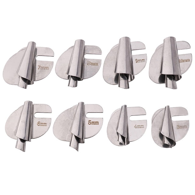 Birdeem Aiguilles pour Machine à Coudre, Pied Ourleur Roulé Universel 3-10Mm Grand