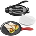thumbnail image 1 of VEVOR 10 Inch Tortilla Press Chapati Maker Roti Dough Maker Heavy Duty Cast Iron, 1 of 9