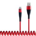 thumbnail image 2 of TopLLC Micro USB Queue de Poisson Ressort Câble Durable Données Recharge Rapide pour Téléphone Android en Liquidation, 2 of 3
