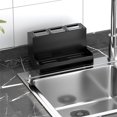 thumbnail image 3 of Sponge Holder Utensil Holder Kitchen Drain Rack For Countertop Storage Organizer, 3 of 10