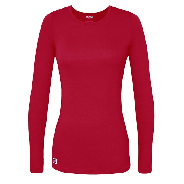 Sivvan T-Shirt/tee sous-Vêtement à Manches Longues Confortable pour Femmes