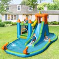 thumbnail image 4 of Patiojoy Inflatable Bounce House Water Slide Kids Bouncer Splash Pool without Blower, 4 of 8
