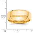 thumbnail image 4 of 14KY 7mm Bevel Edge Comfort Fit Band Size 4 Size 4, 4 of 4