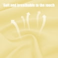 thumbnail image 5 of Nilvkv Solid Color Washed Fitted Sheet Piece Mattress Pad Ash Proof Protective Cover Bed Sheet Cover, 5 of 5