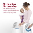 thumbnail image 3 of Diaper Genie Elite Diaper Pail, Gray, Foot Pedal, Air-Tite® Clamps, Carbon Filter, 3 of 5