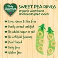 thumbnail image 3 of Baby Gourmet Organic Puffed Sweet Pea Rings, 3 of 6