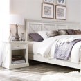 thumbnail image 2 of Homestyles Seaside Lodge Tête de Lit King en Bois en Blanc Cassé, 2 of 18