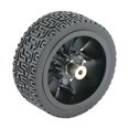 thumbnail image 4 of lionlar Toy Car Tire Accessories Easy to Install Sturdy Spare Part Rubber Wheel Tire 4mm coupling, 4 of 9