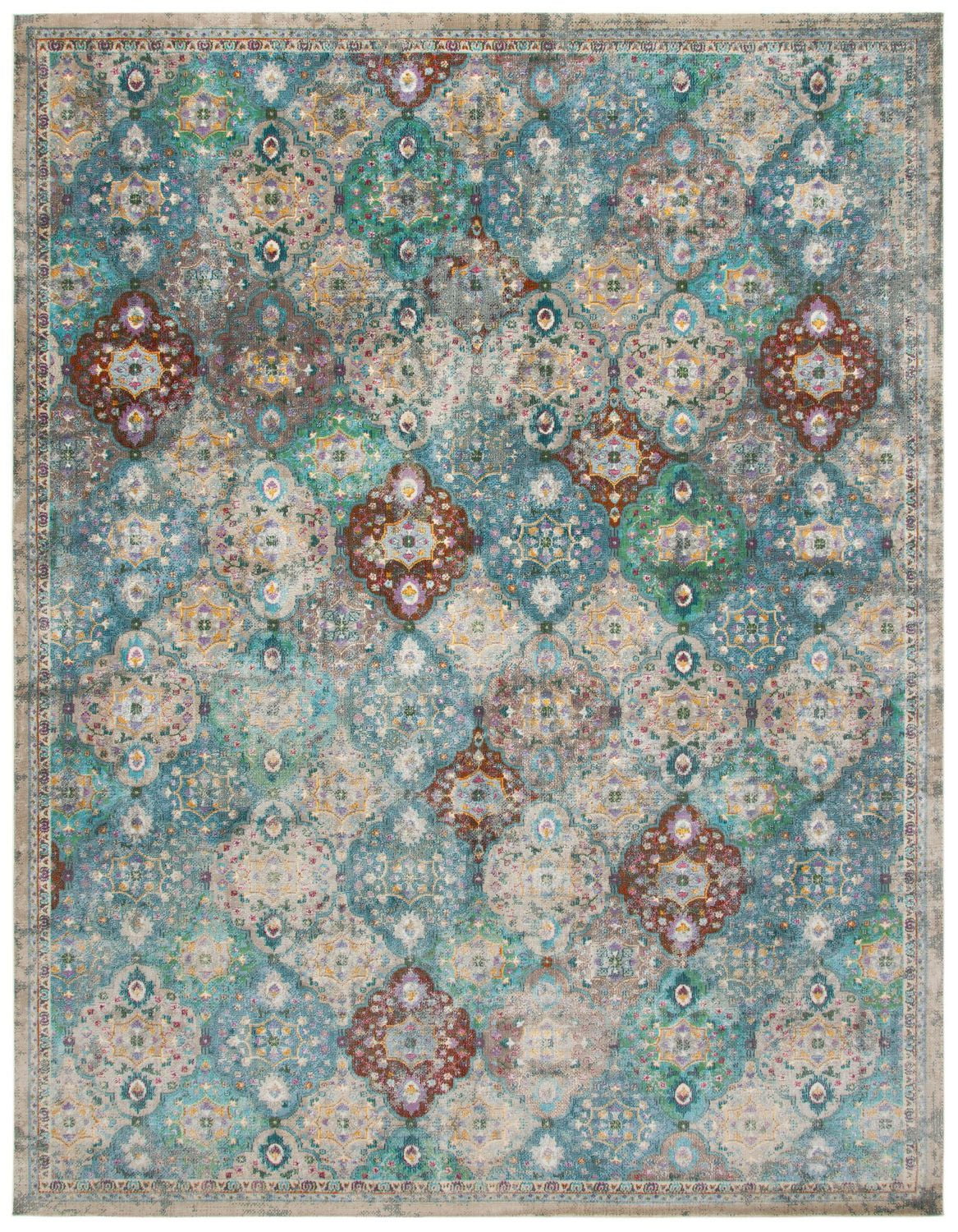 SAFAVIEH Luxor Harry Abstract Floral Area Rug