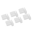 thumbnail image 1 of 6pcs Clear Color Acrylic Aquarium Fish Tank Glass Cover Clip Support Holder 6mm, 1 of 6