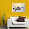 thumbnail image 4 of JJKBVCLO 3D Christmas Wall Sticker Snowman Wall Sticker Removable Mural Decals Vinyl Art Living Room, 4 of 5