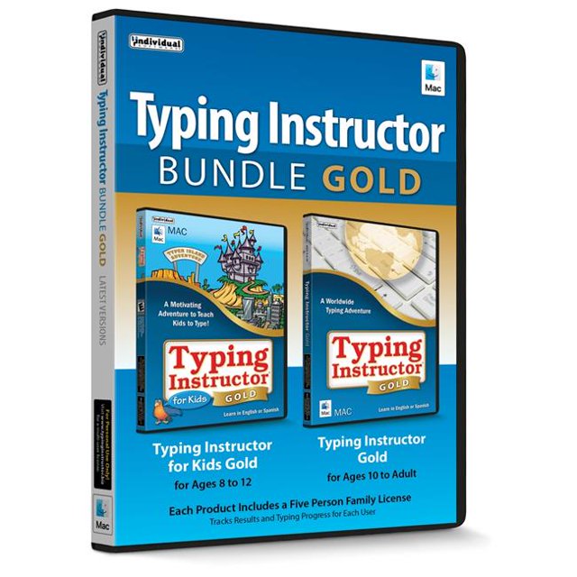 Individual Software EVEMTBG Dactylographie Instructeur Bundle Or - Mac