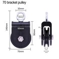 thumbnail image 1 of Cable Pulley Wheel Roller Workout Pulley Wheel for Pulley Block 70Mm 75Mm, 1 of 9