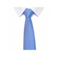 thumbnail image 4 of 1 Set Tie, Pocket Square And Cufflinks Set, Men's 8cm Polka Dot Necktie Suitable For Holidays, Weddings And Work, 4 of 4