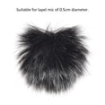 thumbnail image 3 of Amdohai Anoder Furry Outdoor Microphone Windscreen Muff Mini Lapel Lavalier Microphone Windshield, 3 of 6