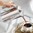 thumbnail image 1 of YAOMOBB Filter Construction Coffee Press Easy to Clean Coffee Press Pot Stainless Steel Maker in Various Sizes for Portable Kitchen Use, 1 of 7